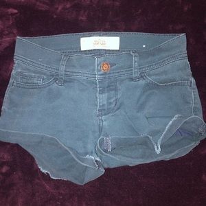 Hollister Blue Short Shorts
